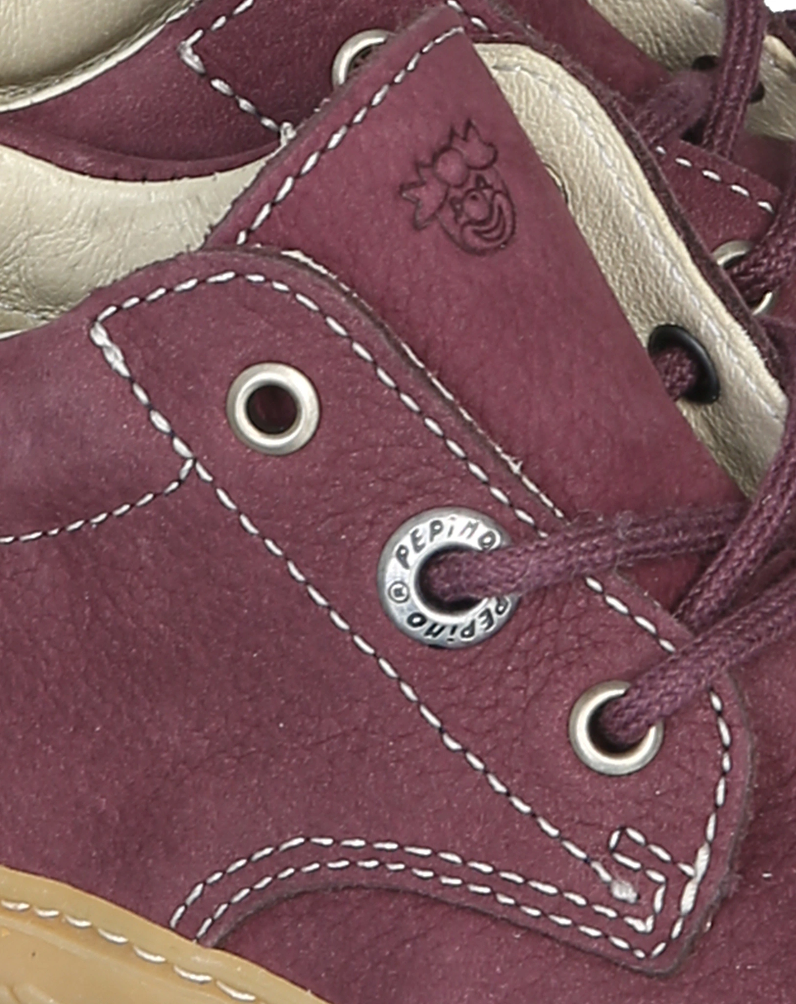 Schnürboots CORY in pflaume