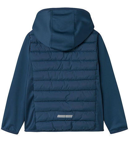 Name It Bettdecke/Softshelljacke - NknMio Hybrid - Sargasso Sea