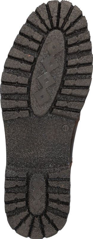 Nelson - Veterboot - Zwart - Leer - Fake-Fur Voering