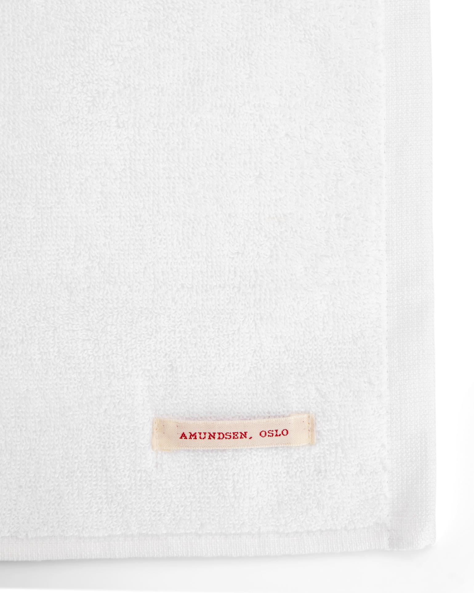 Amundsen Aqua Beach Towel White