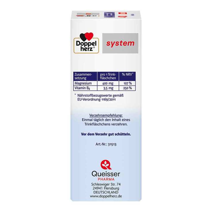 Doppelherz Magnesium 400 Liquid system Trinkampulle , 10 St