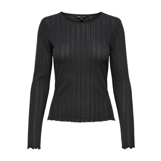 ONLY Carlotta Langærmet Bluse, Phantom, XS