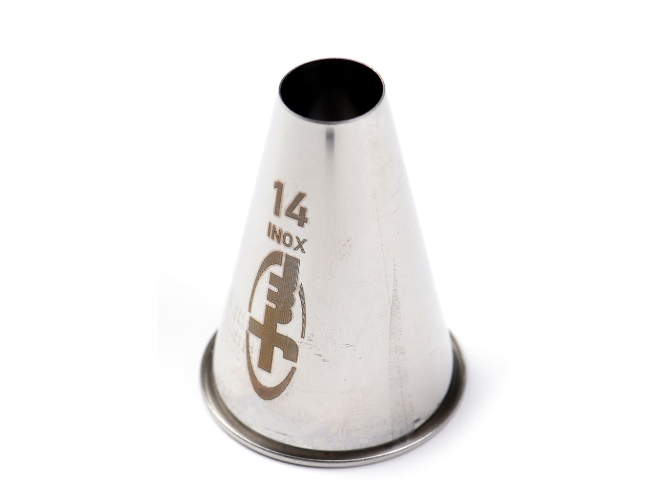 Douille pâtisserie - unie inox - Ø 1,4 cm - Mallard Ferrière