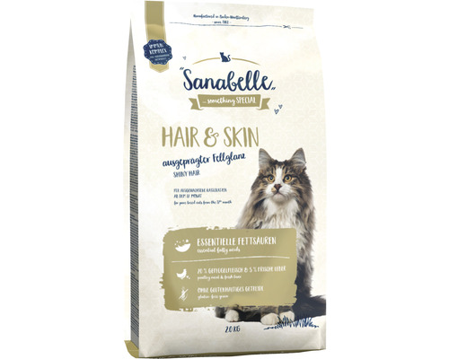 Sanabelle Hair & Skin droog kattenvoer 2 kg