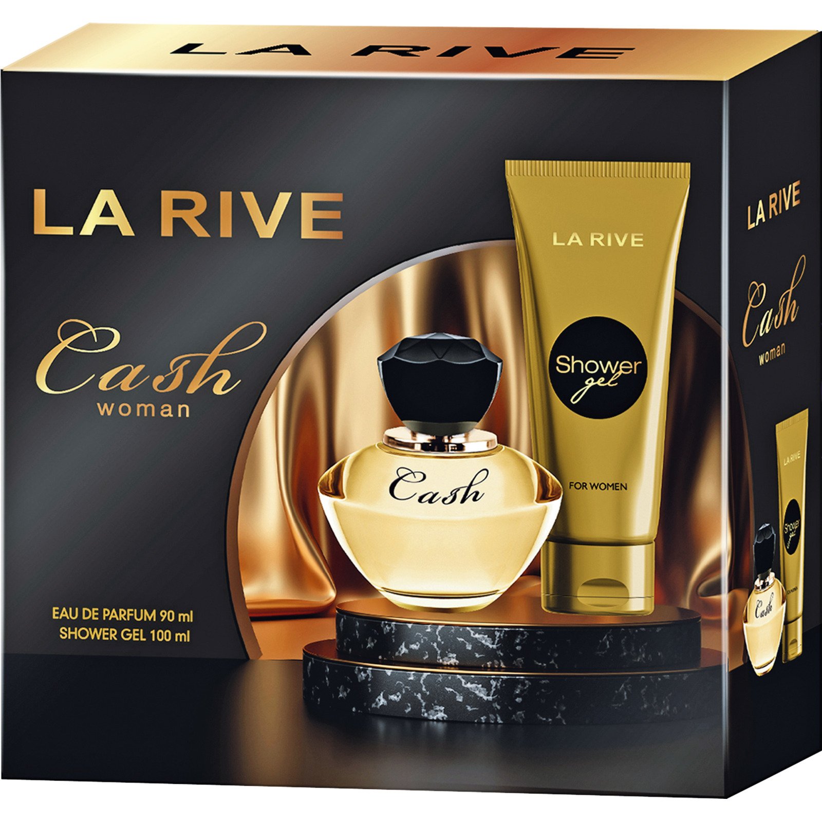 La Rive Cash Women EdP 90 ml + SG 100 ml