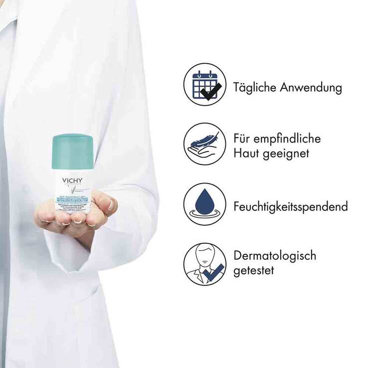 Vichy Deo Roll-on Anti-Transpirant 48h, 50 ml