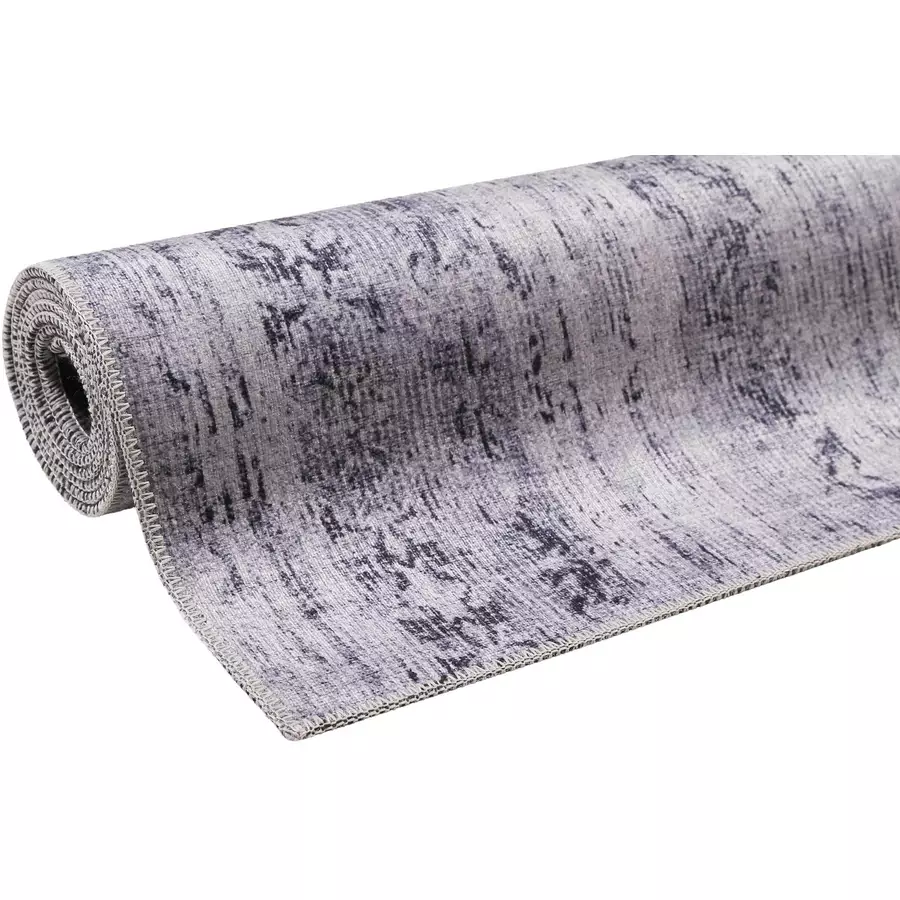 Wecon home Kurzflorteppich Alaska grau