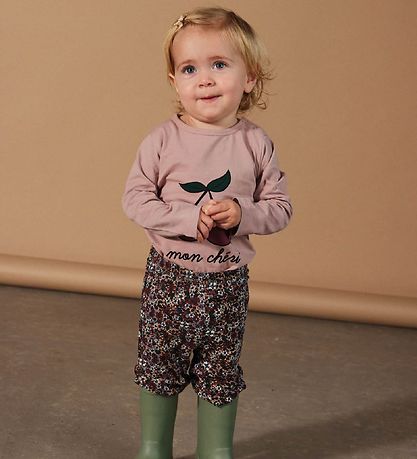 The New Geschwisterhose - Desiree - Rehbock Multi Flower Hosen