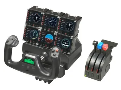 Saitek Pro Flight Instrument Panel - Instrumentpanel til flysimulator - kabling - for PC