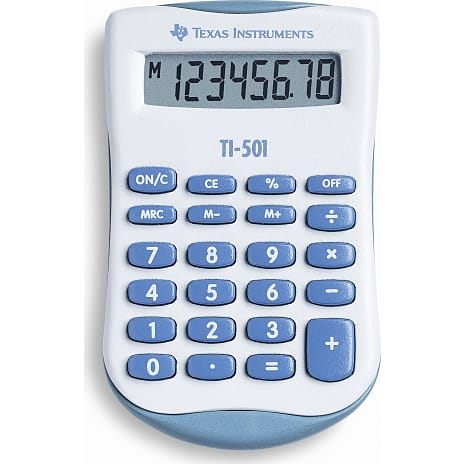 Texas TI-501 4-funktions regner