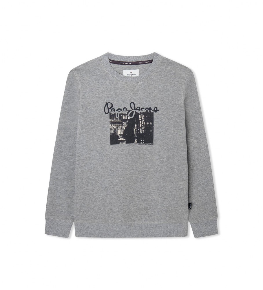Moletom cinza Pepe Jeans Nigel