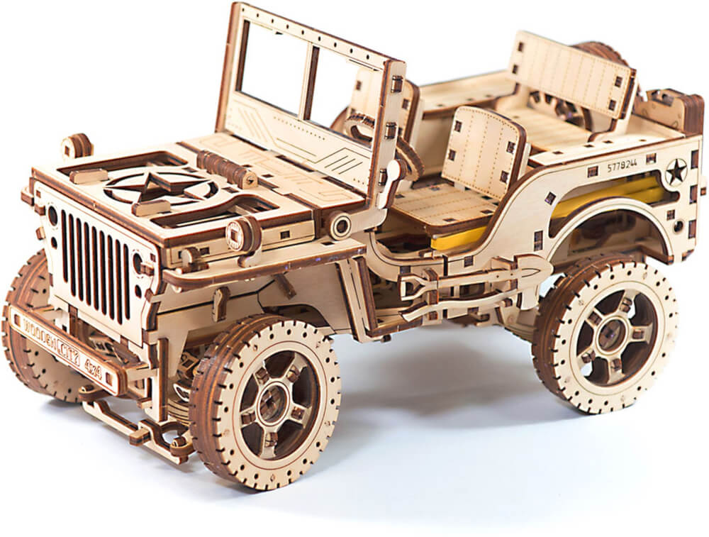 Wooden City: Jeep 4x4