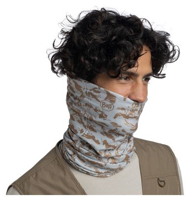 Tour De Cou Unisexe Buff Coolnet UV Insect Shield Vert/Marron