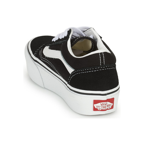 Vans - OLD SKOOL PLATFORM - Noir / Blanc