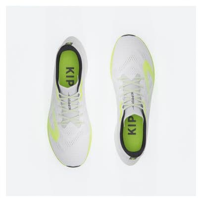 Chaussures Running Kiprun KD900 Light Blanc/Jaune