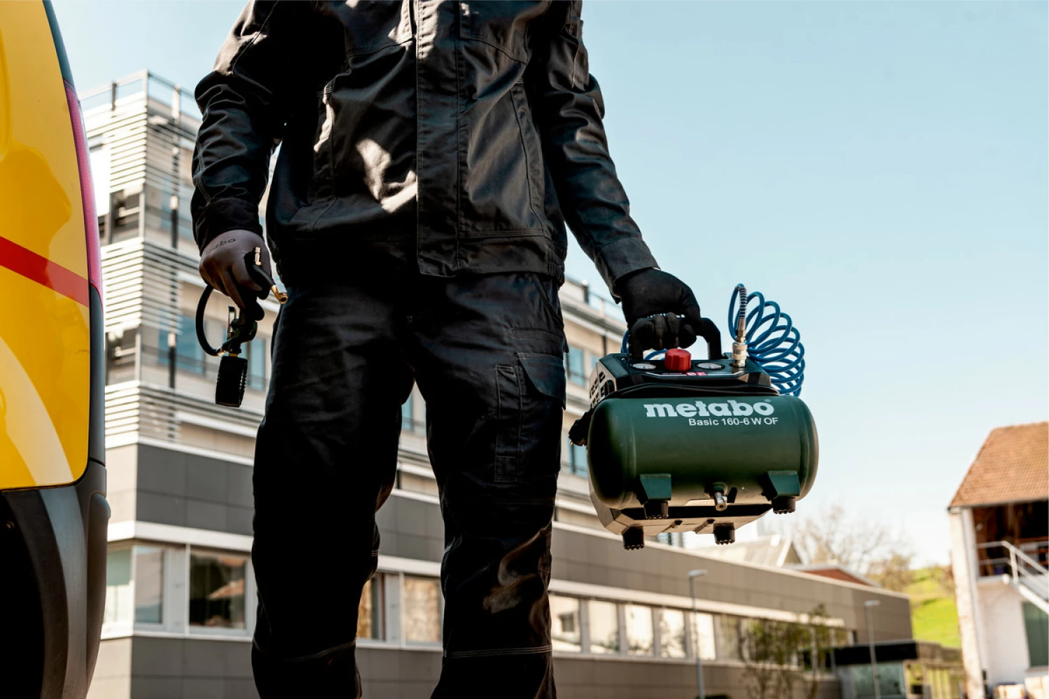 Metabo Basic 160-6 W OF Compressor - 8 bar - 6L - 55 l/min