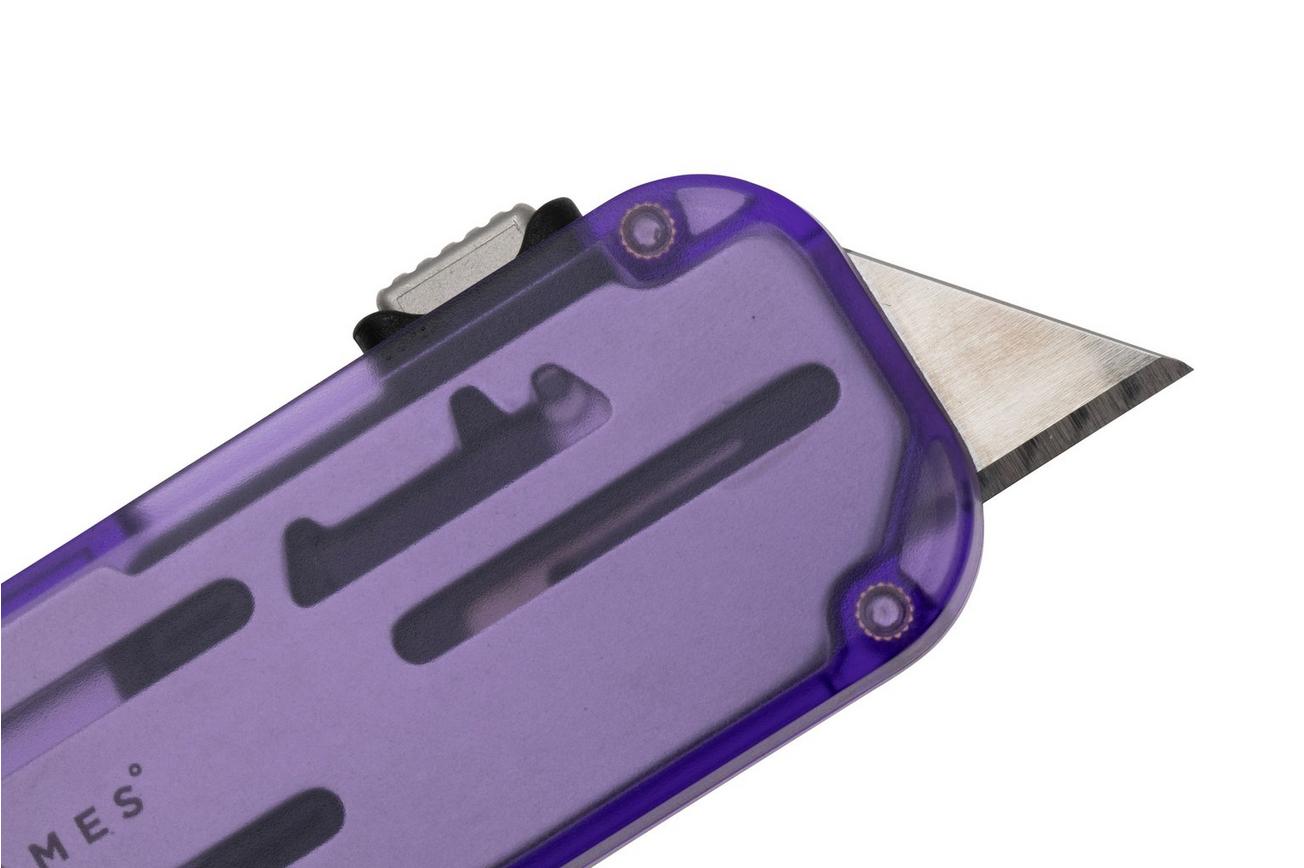 The James Brand The Palmer Clear, Atomic Purple, Electric Green Lanyard KN126211-00 utility mes