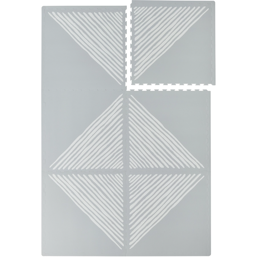 toddlekind Prettier Puzzle Spielmatte Sandy Lines Stone 120 x 180 cm
