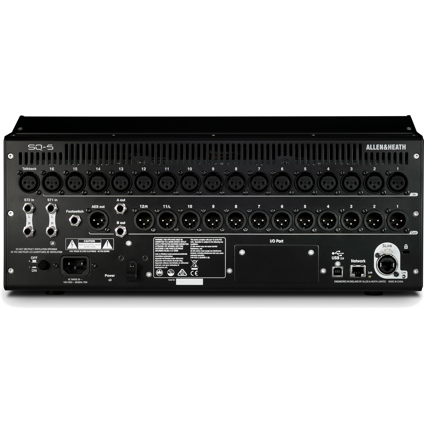 Allen & Heath SQ-5 digitaal mengpaneel