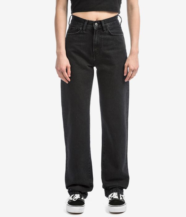 Carhartt WIP W' Noxon Pant Smith Jeans women (black stone washed)