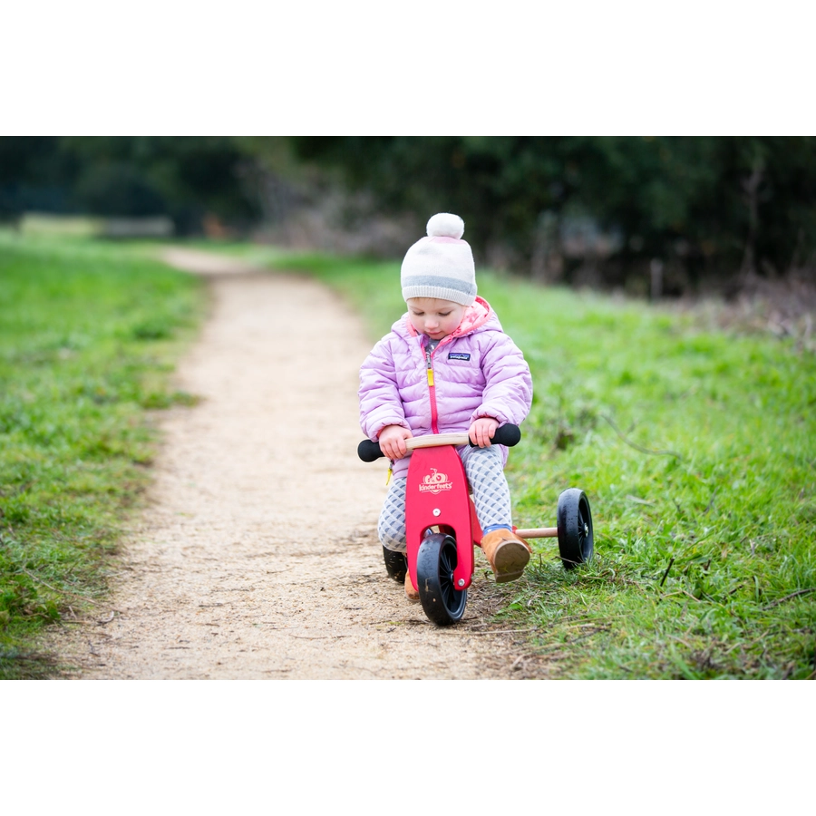Kinderfeets® 2-in-1 Dreirad Tiny Tot, rot