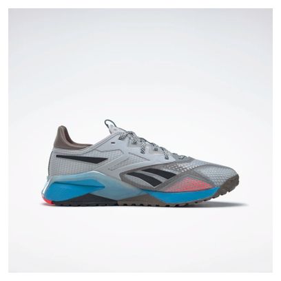 Chaussures de Cross Training Reebok Nano X2 TR Adventure Gris / Bleu / Noir / Kaki