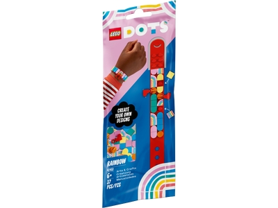 LEGO Regenboog armband met bedeltjes (41953)