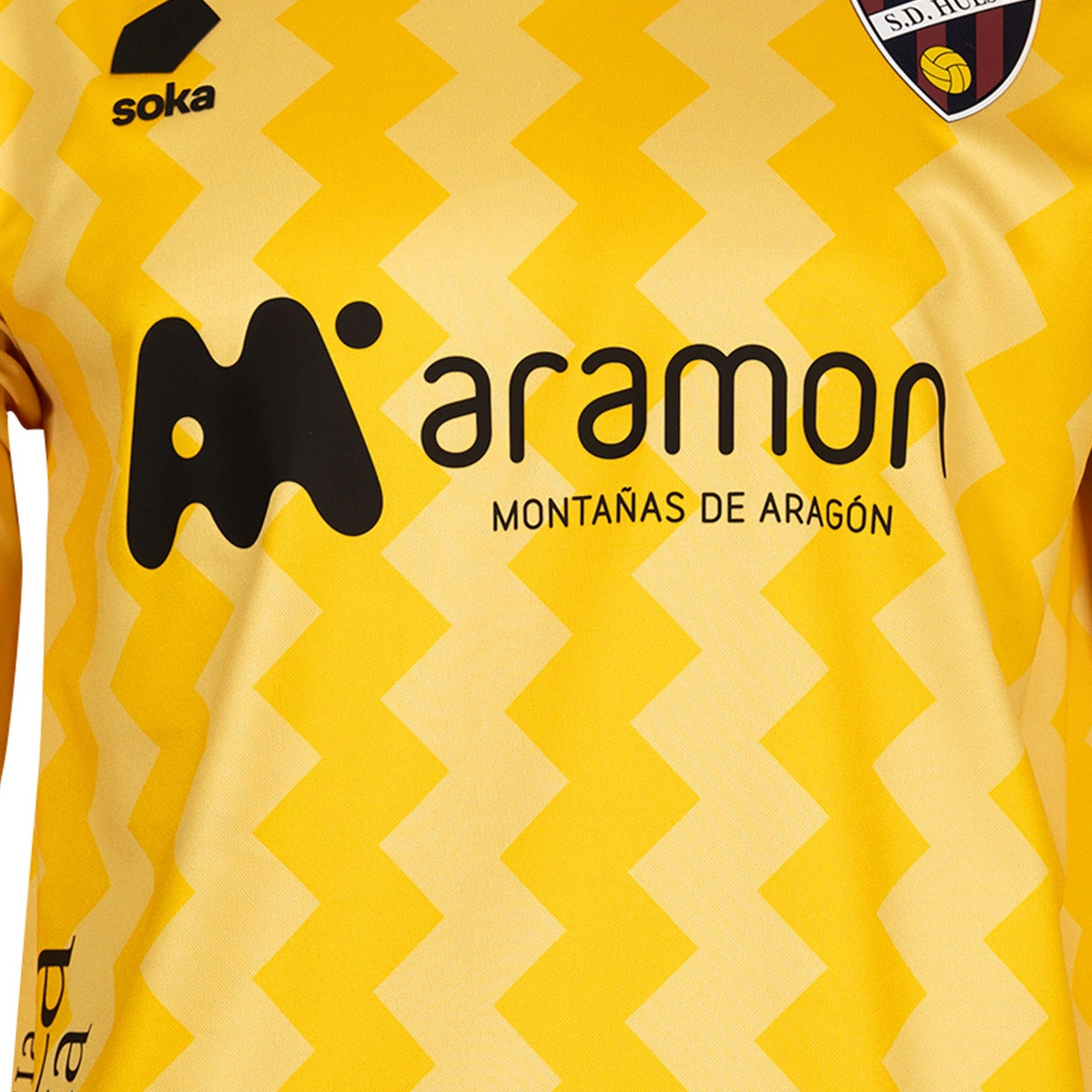 Camisola Soka Sociedad Deportiva Huesca Segundo Equipamento Guarda-redes 2025-2026