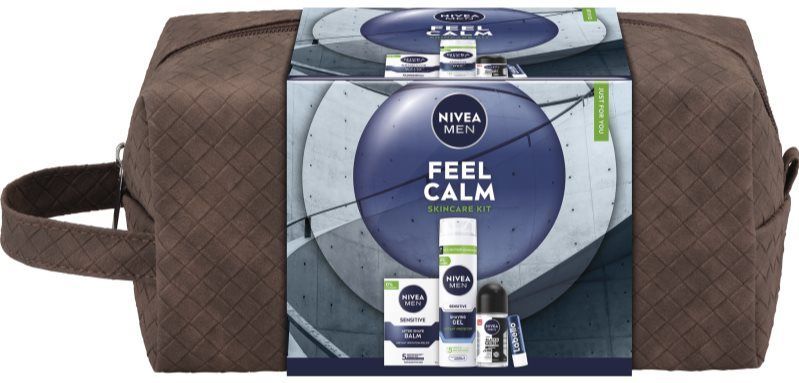 NIVEA MEN Feel Calm Gift Set voor Gevoelige Huid