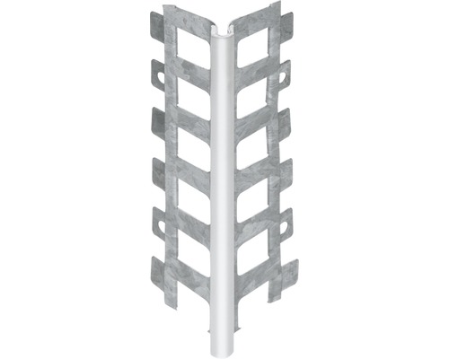 CATNIC buitenpleisterprofiel, gegalvaniseerd staal met PVC-coating, voor pleisterdikte 14 mm, 2500 x 41 x 41 mm
