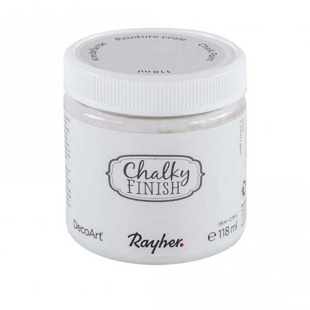 Peinture-craie chalky finish 118 ml - blanc