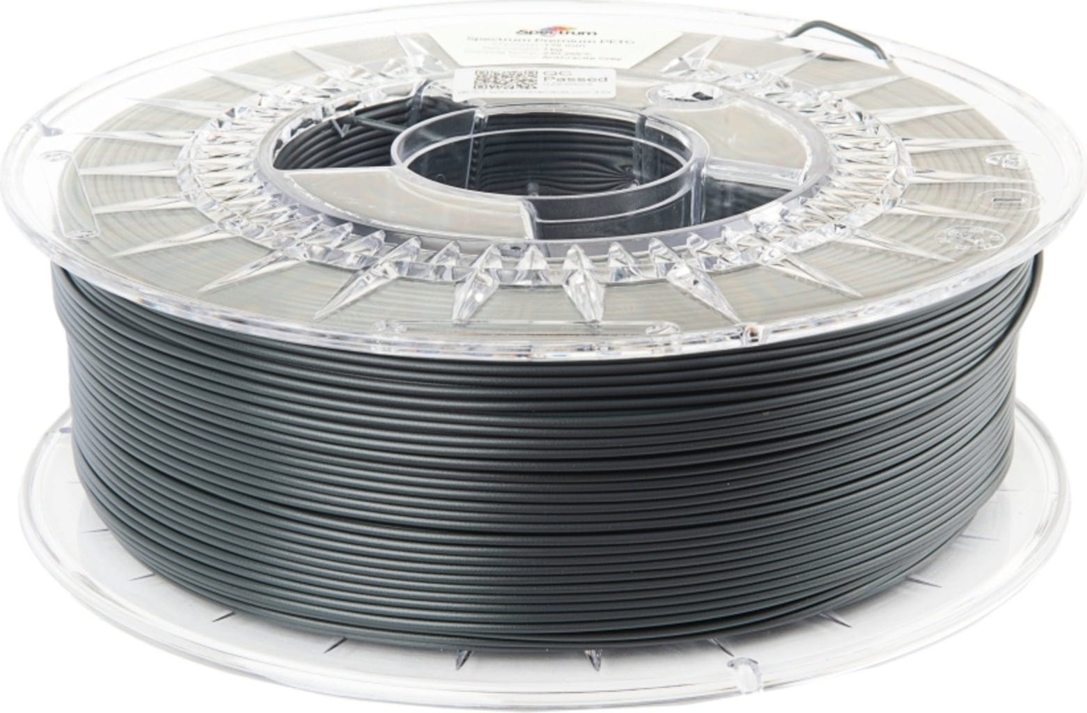 Spectrum  PETG Premium Anthracite Grey, 1,75 mm / 1000 g    Vielfältiges Filament mit hoher Transparenz & Temperaturbeständigkeit