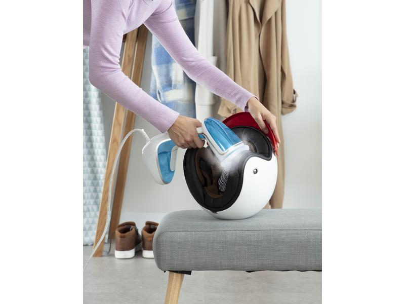 Tefal Dampfbürste Pure Tex 4 in 1 1700 W 4-in-1-Dampfglätter zum Glätten und Entkeimen aller Heimtextilien
