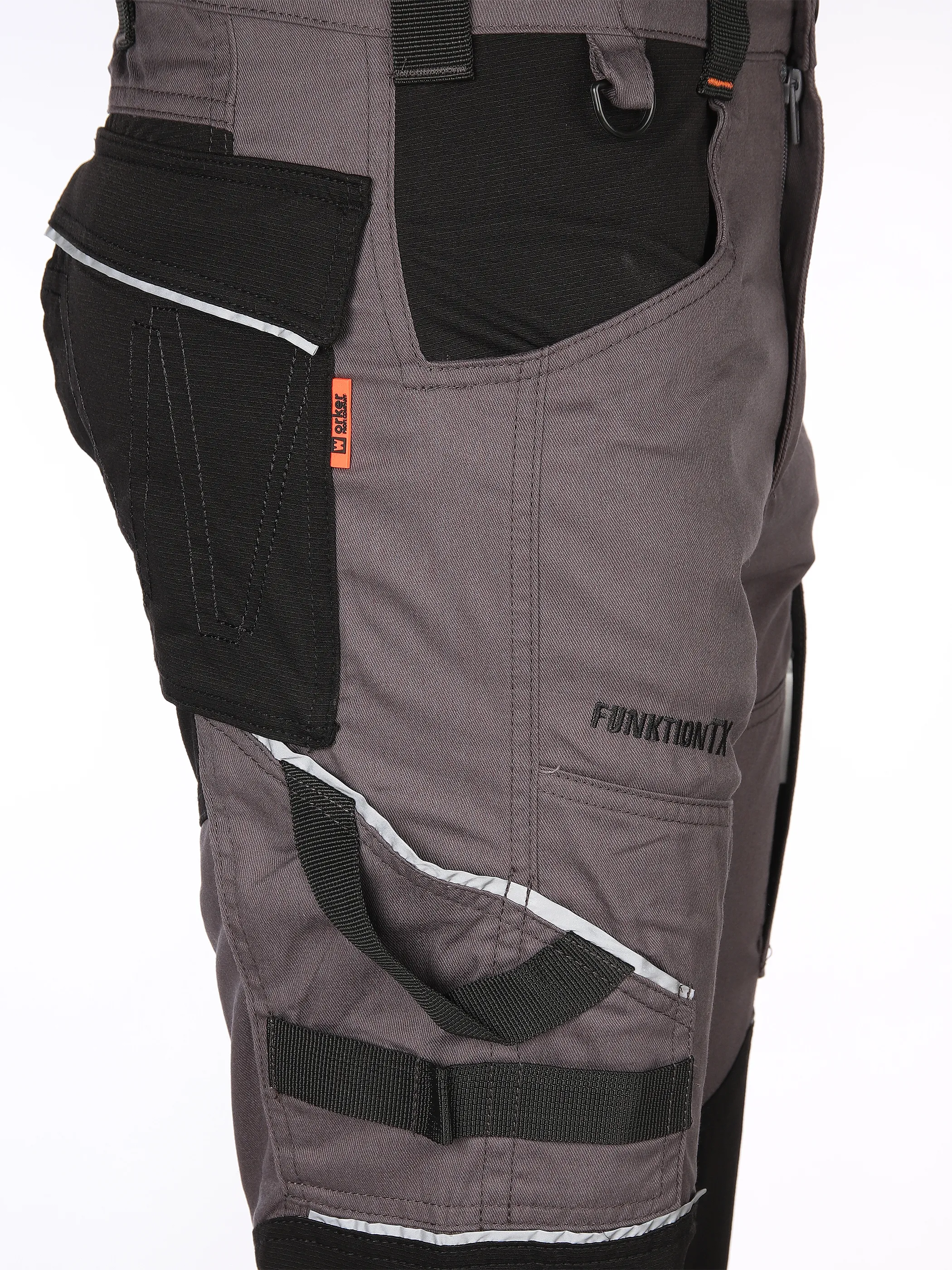 Herren Arbeitshose High Stretch mit vielen Details