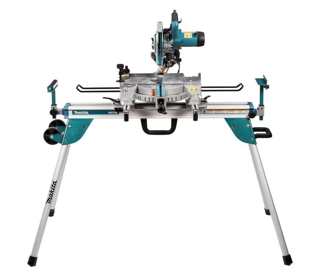Makita LS0815FLNX Radiaal afkortzaag 216mm 1400W   DEBWST06 Onderstel