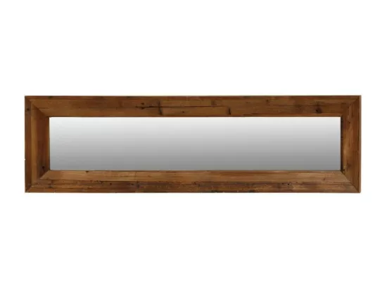 Miroir en bois 47x172 Bois Marron - Country Interior's