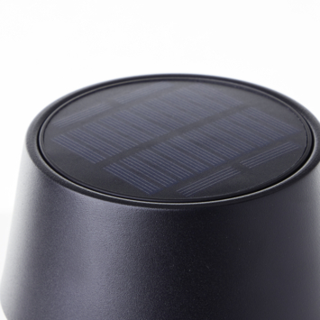 Brilliant USB oplaadbare tafellamp Picco 4W zwart