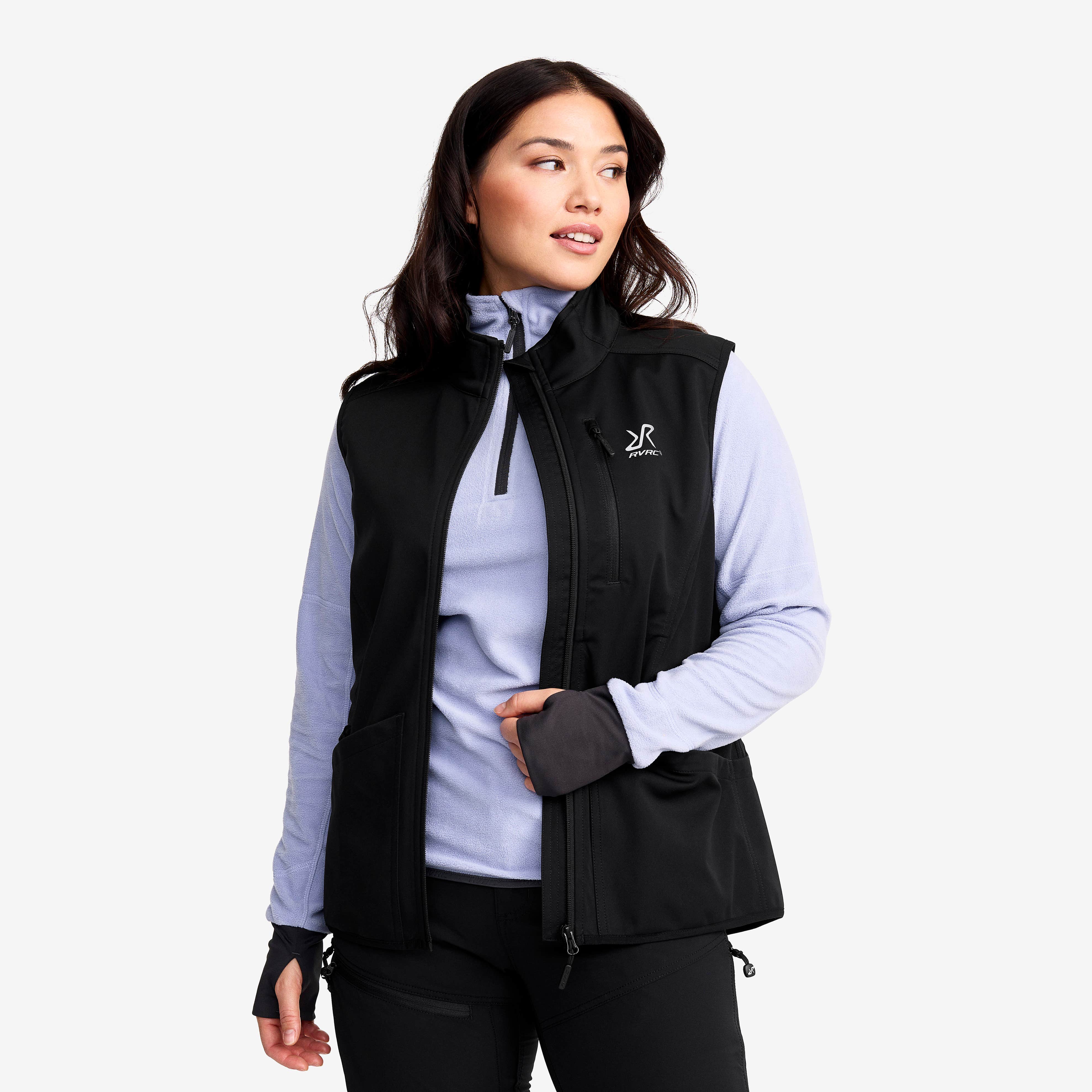 Responder Softshell Vest  Dame Black