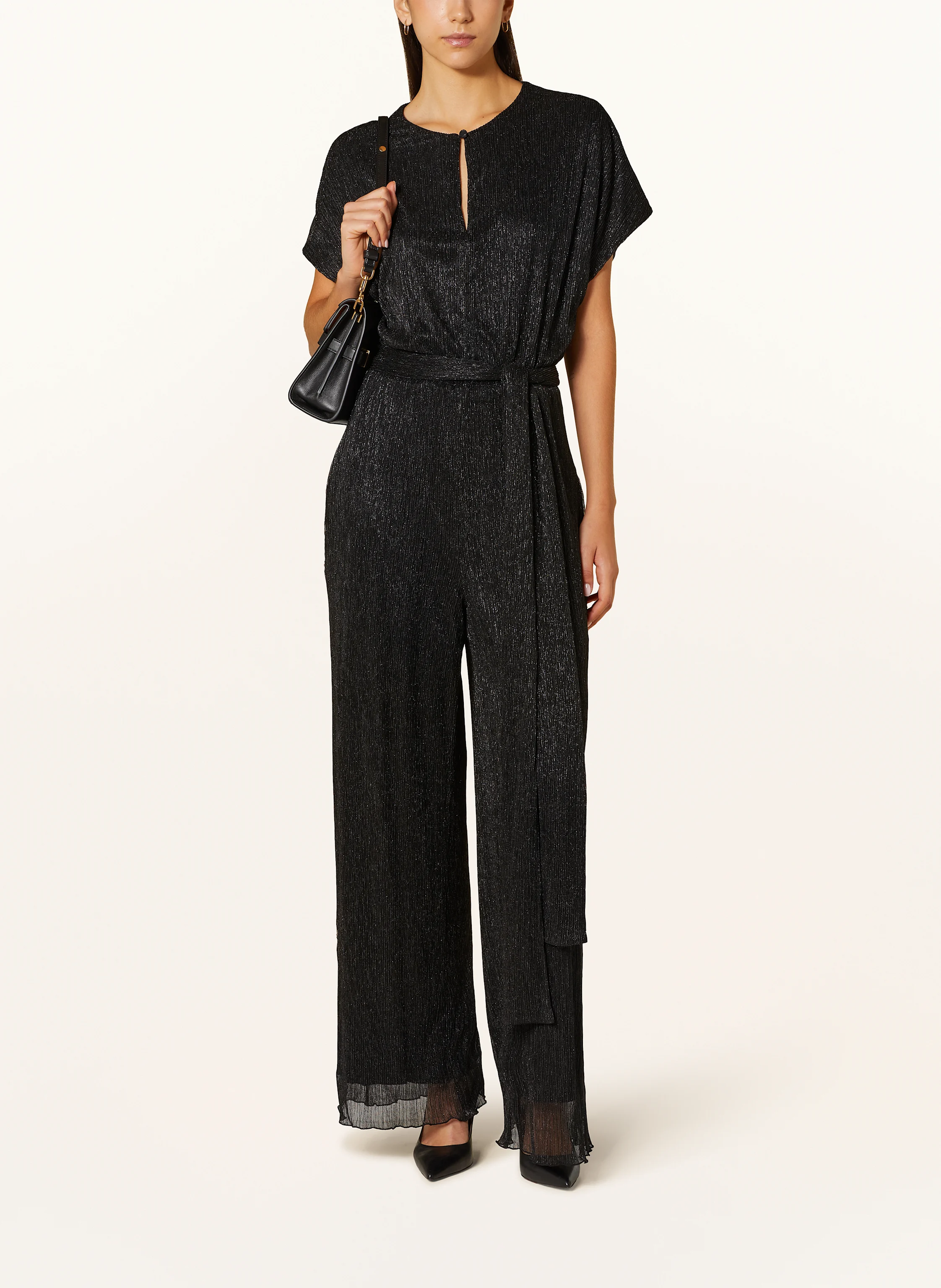 MARC CAIN Jumpsuit mit Glitzergarn