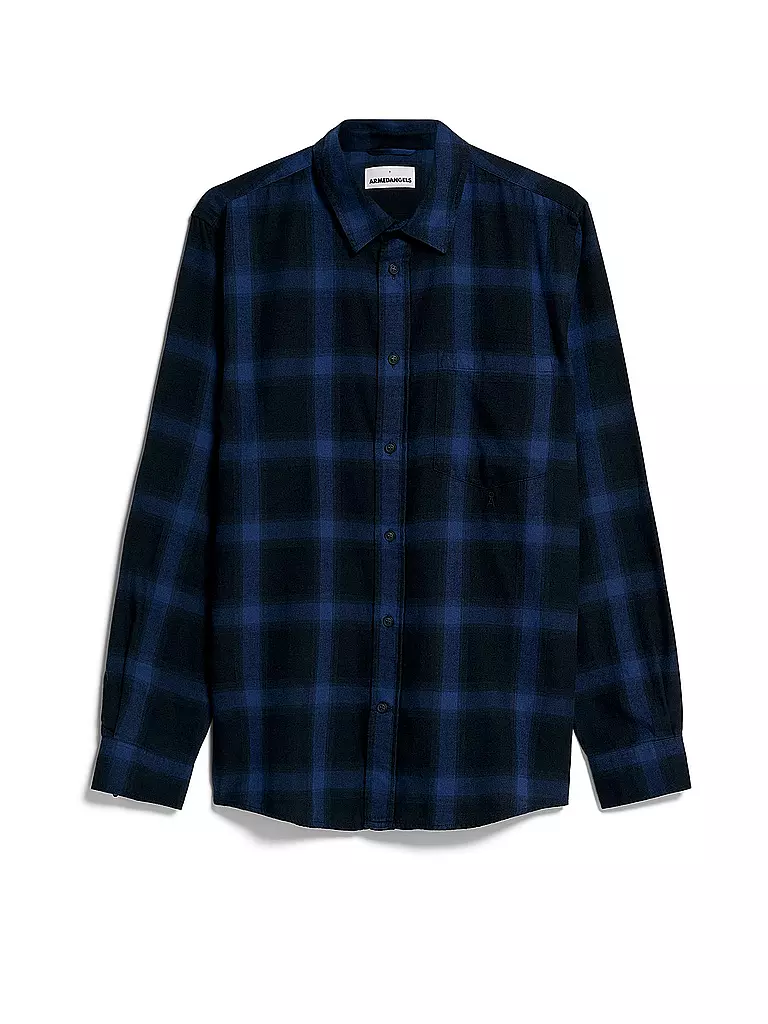 ARMEDANGELS Hemd KAALMO blau