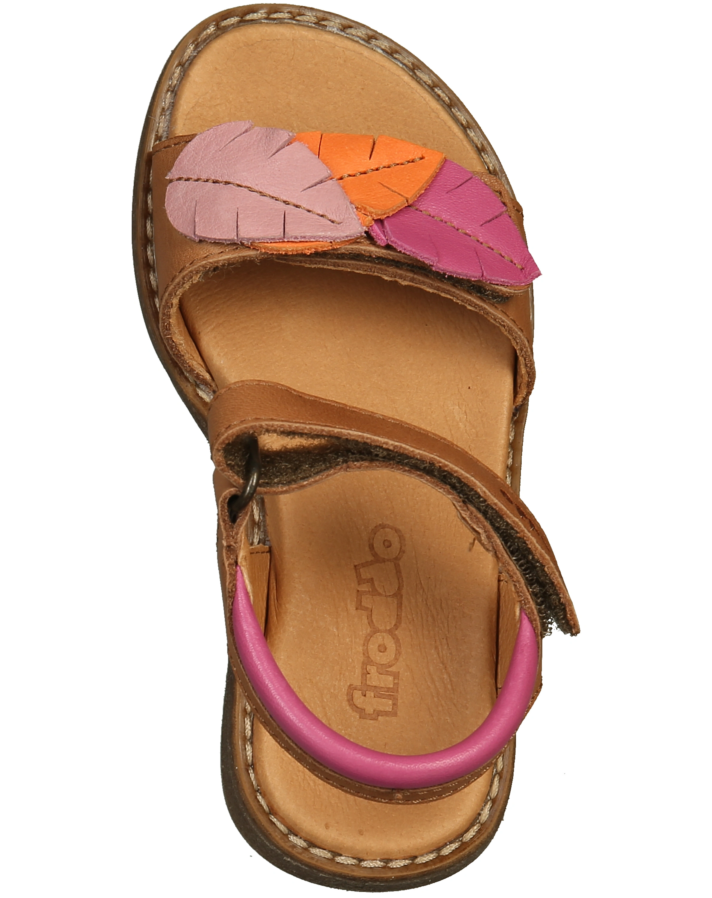 Sandale LORE LEAVES in brown