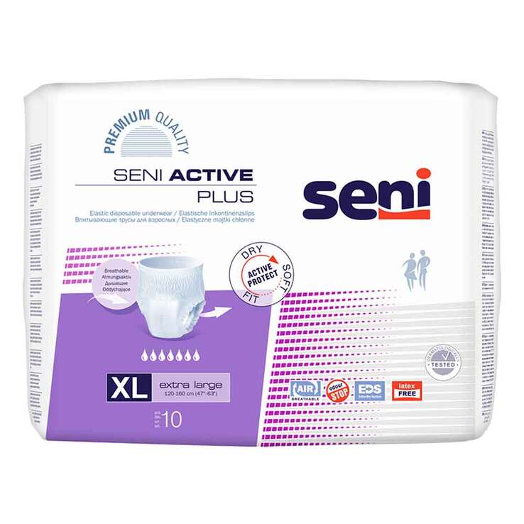 Seni Active Plus extra large, 10 St