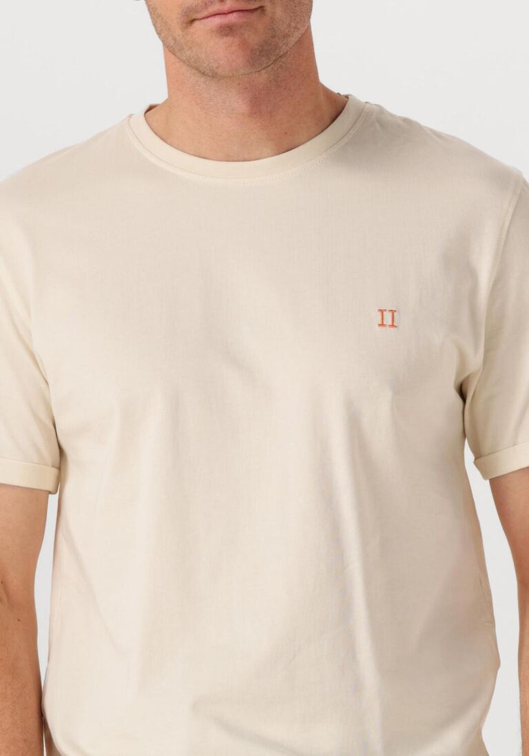 creme les deux t-shirt norregaard t-shirt