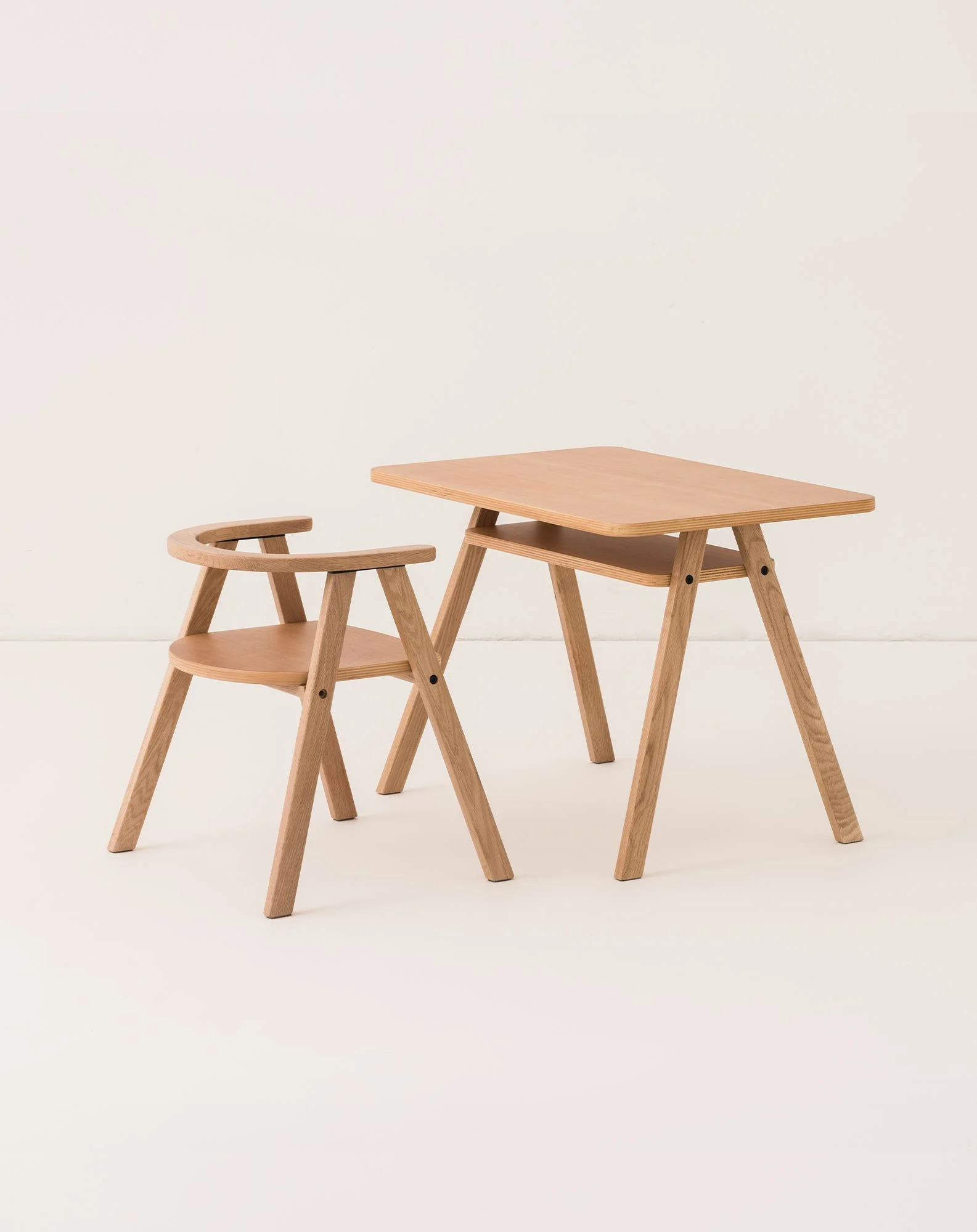 Bureau enfant growing green | Blanc