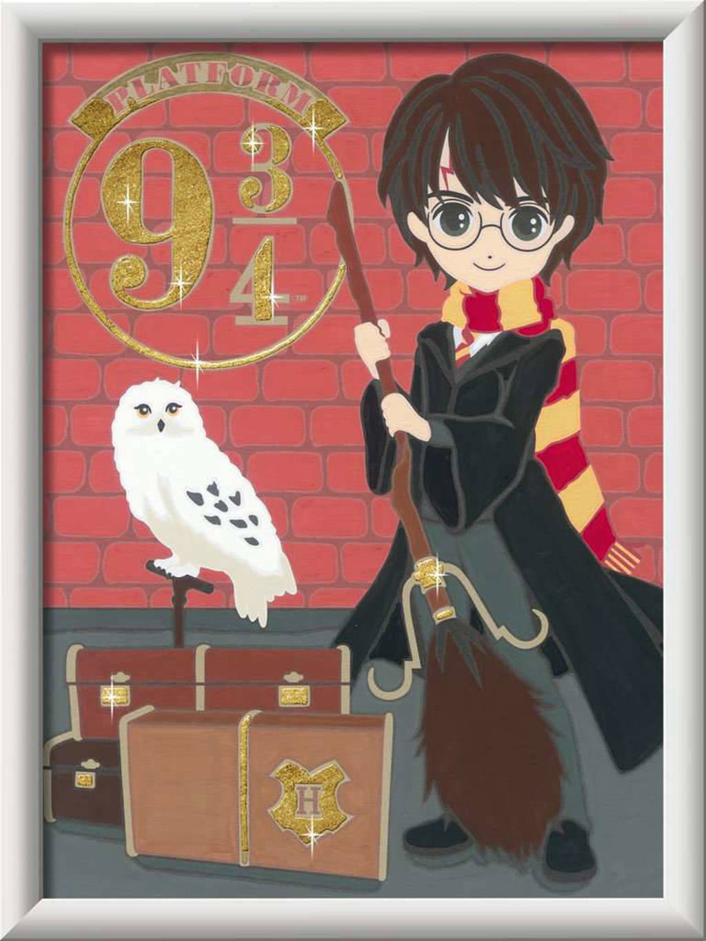CreArt Harry Potter Magical Journey - Schilderen op nummer voor kinderen