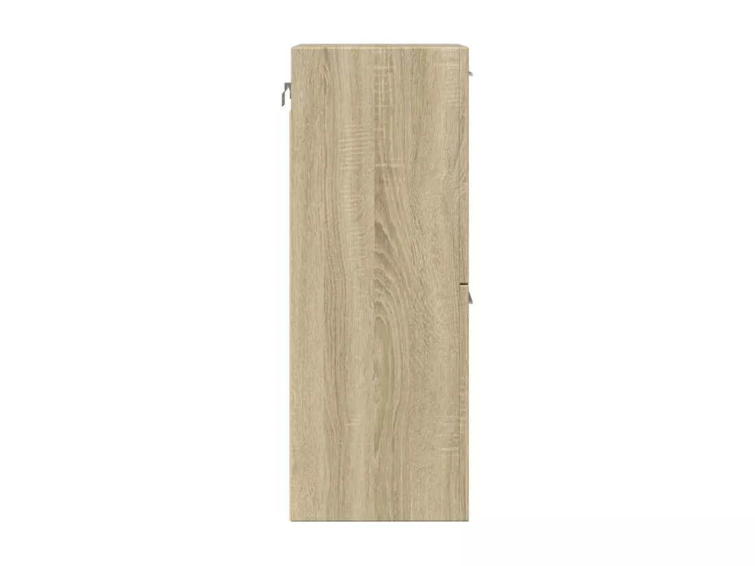 Armoire de salle de bain Chêne sonoma 30x30x80 cm Aggloméré