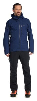 Veste Imperméable Rab Firewall Bleu