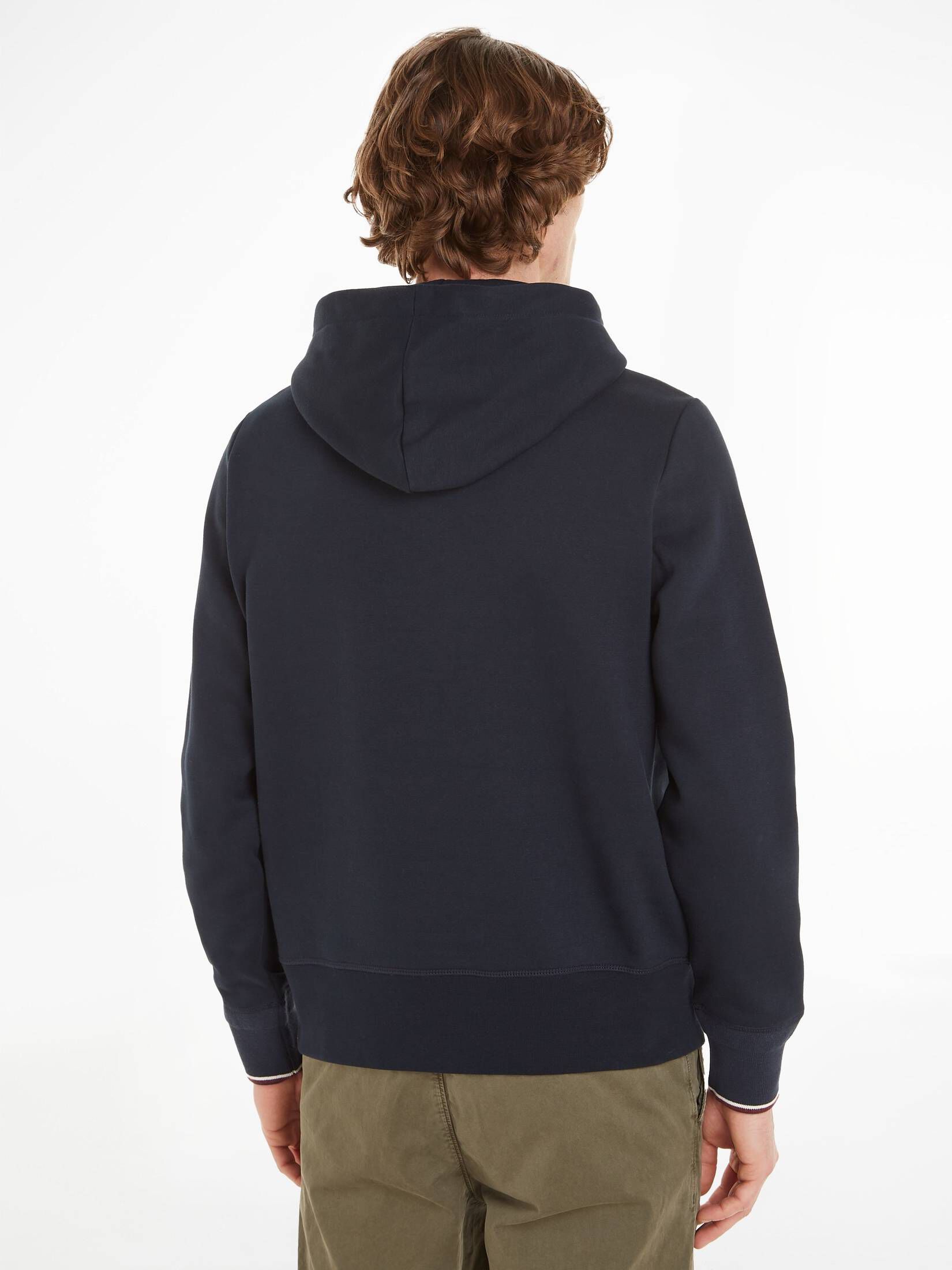 Tommy Hilfiger| Herren Hoodie LOGO mit Bio-Baumwolle Regular Fit