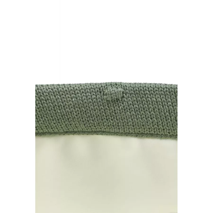MEYCO Wickeltischkörbchen klein Knots Forest Green