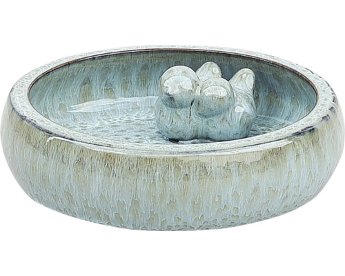 Vogelbad Lafiora 34,5 cm grijs